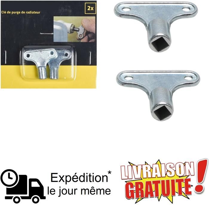 Clé pour purgeur à carré de 5 mm Clé pour purgeur à carré de 5 mm