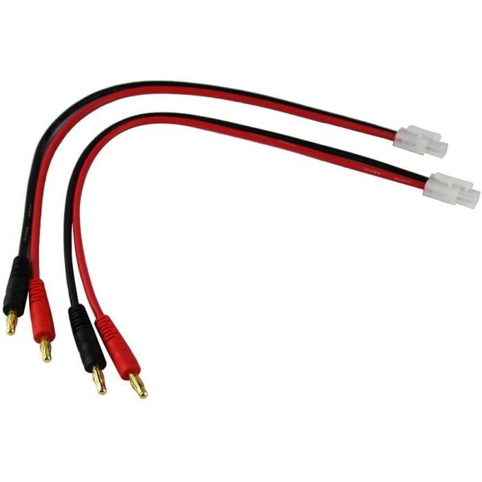 Prise En T Connecteur XT-60 Femelle Vers Mâle 14AWG 10 Cm – Adaptateur Câblé RC Prise En T Pour Batterie RC