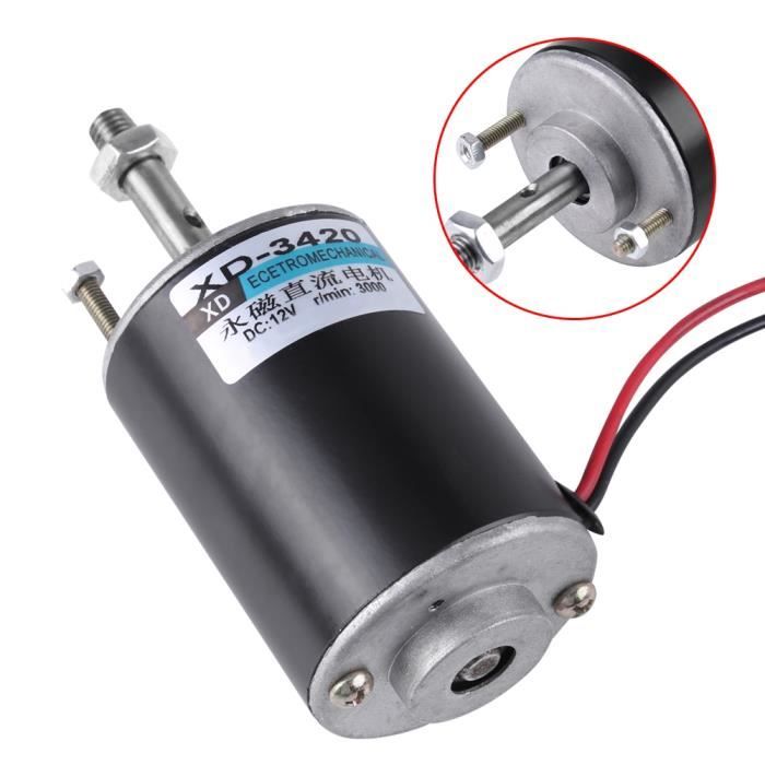 Zerone Moteur à courant continu à aimant permanent Moteur électrique à