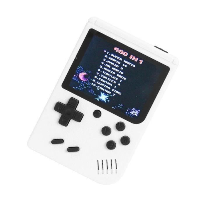 RXYYOS Consoles De Jeux Portable Retro FC, 3 Pouces Non répétitif 400 Jeux  Classiques Console de Jeux vidéo rétro Prise en Charge Deux Joueurs  Chargement USB pour Enfants Amis et Famille 