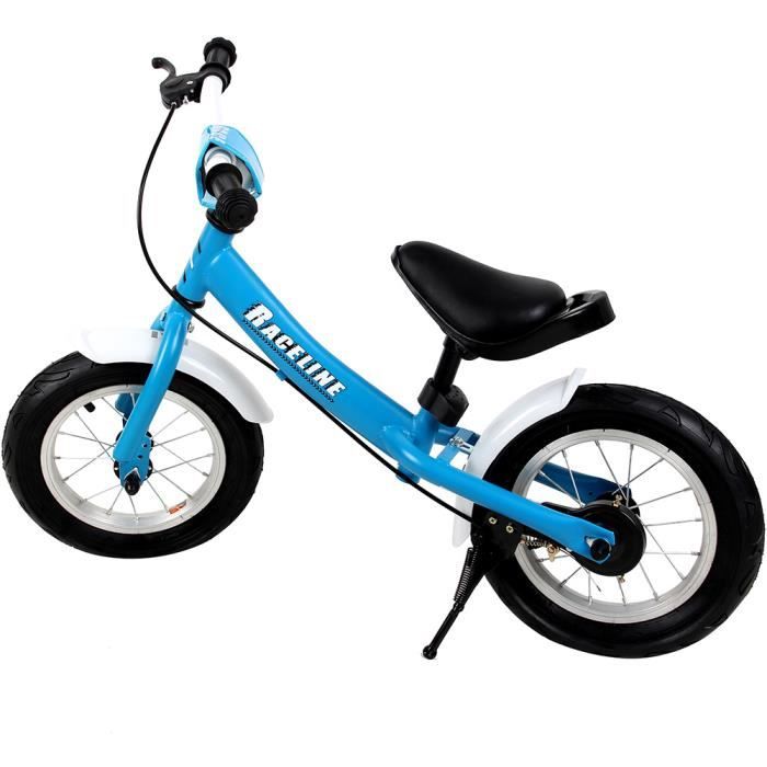 Selle de vélo enfant bleue confortable avec tige Ø22mm 140mm pour  draisienne, trottinette et BMX - Cyclingcolors