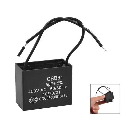 Condensateur De Démarrage Moteur CBB61 4,5µF (microfarad) 450V - NEUF (marque Composant Avenue)