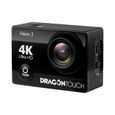 Dragon Touch Vision 3 Caméra Sport 4k WiFi avec Télécommande 2.4G, Etanche, 170°, Kits d'Accessoires, App (XDV)-2