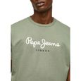 T-Shirt Pepe Jeans Eggo Vert pour Homme-2