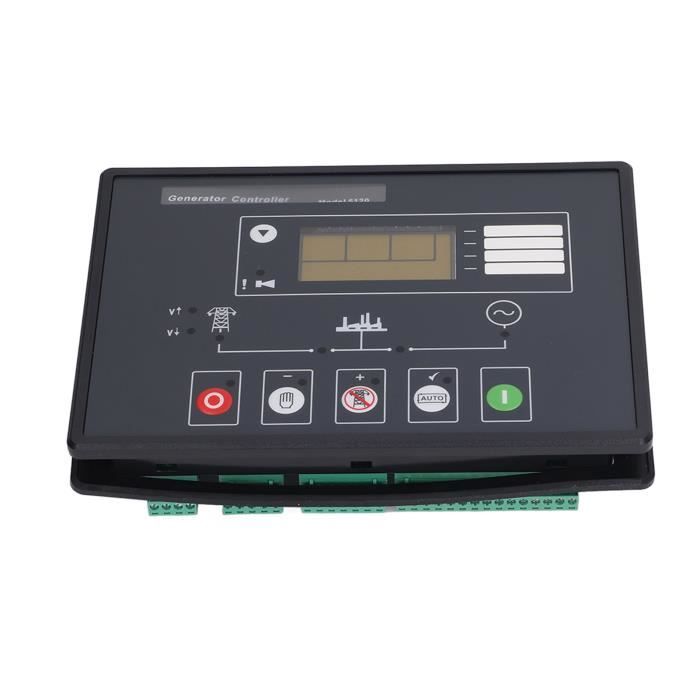 Dilwe Contrôleur De Générateur Écran LCD De Contrôle à Démarrage Automatique Du Contrôleur De
