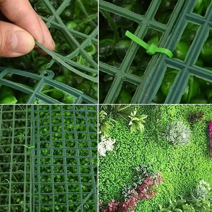Haies & murs végétaux artificiels - La Fausse Plante - Spécialiste des  plantes artificielles