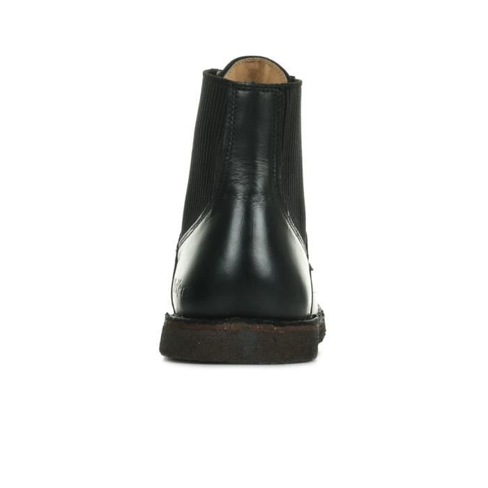 Boots Kickers Titi Noir Cdiscount Chaussures