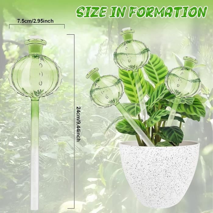 Pulvérisateur,Globe d'arrosage de plantes en verre transparent soufflé à la  main,ampoule d'arrosage automatique pour plantes en pot - Cdiscount Jardin