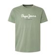 T-Shirt Pepe Jeans Eggo Vert pour Homme-3