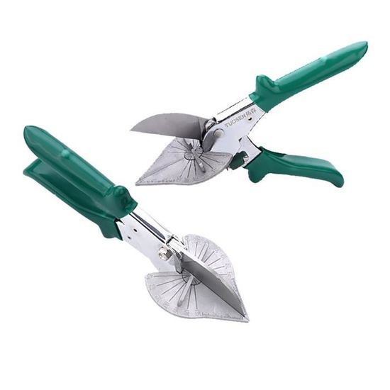 cisaille a onglets multi angles pour coupe garnitures en plastique et artisanat avec angle outillage a main et electroportatif bricolage
