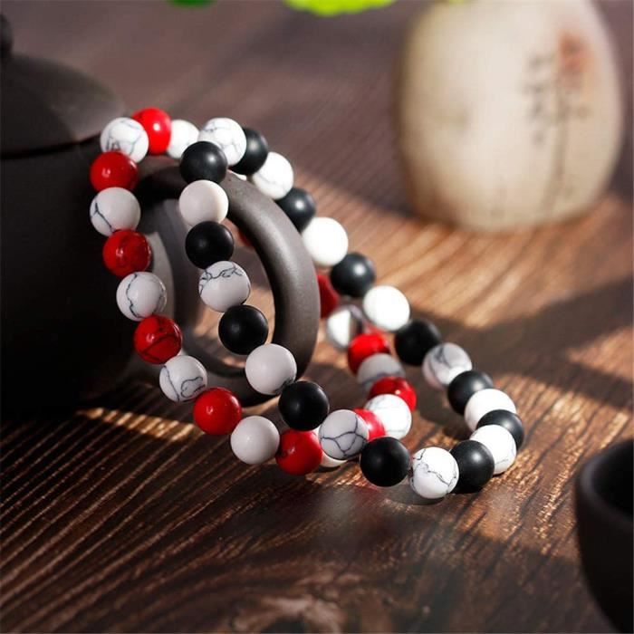 Bracelet extensible perlé boule de strass étincelant pour femme en gros  pour création de bijoux - Fr.Pandahall.com