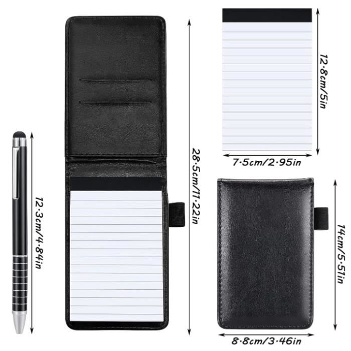 Mini Bloc Notes de Poche A7 Petit Carnet 8 Pièces Bloc Note 30 Notes de Poche Rayés Chacun pour Mini Bloc Notes de Poche A7 Petit Carnet 8 Pièces Bloc Note 30 Notes de Poche Rayés Chacun pour