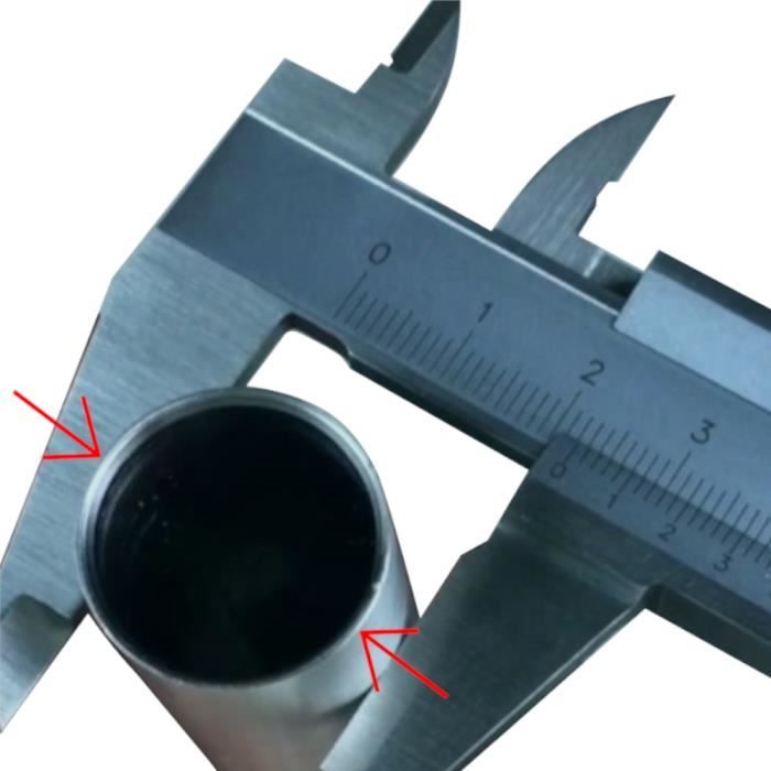 4x Bouchon de tube Téflon PTFE rond 32 mm embout rentrant tuyau