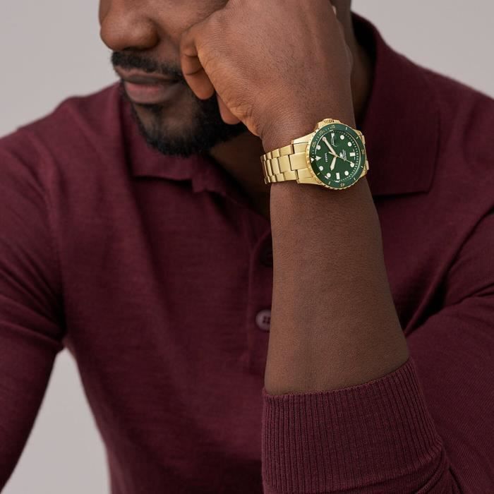 Montre Connectée Montre Fossil Verte Homme Montre Fossil Hommes