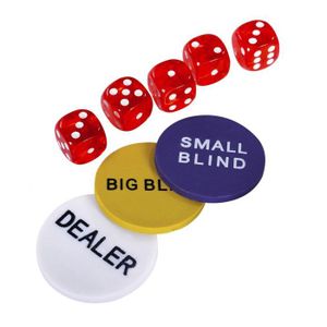 Jetons De Dés D6 - Lot De 24 - Pour Jeux De Cartes Magic, Pokémon - Compteurs De Vie Et Statistiques