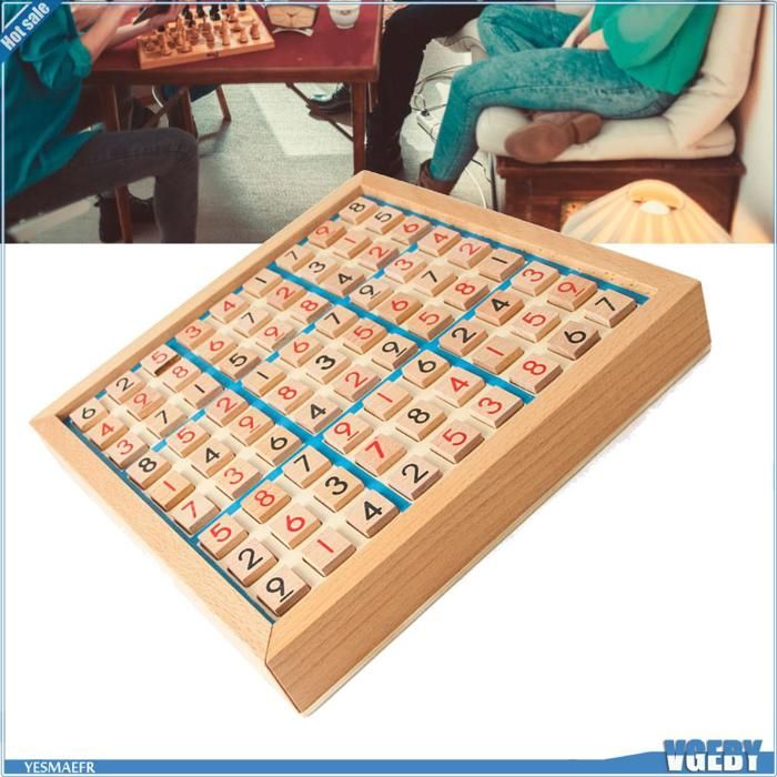 Puzzles en Bois Casse-tête Jouet 54 en Forme de T Blocs Jeu de l'intelligence géométrique Sphère