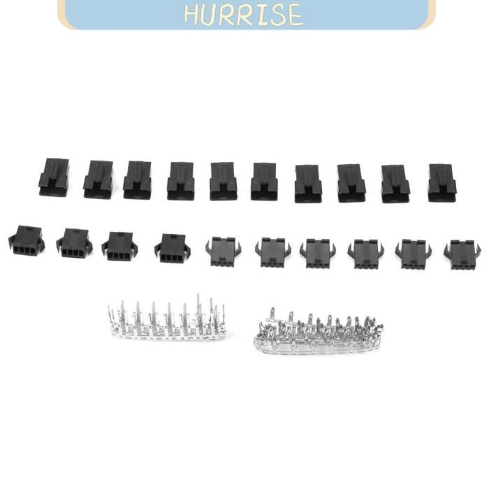 Lot de 10 câbles d'extension JST à 2 broches mâle vers femelle pour batterie RC modèle (câble d'extension JST