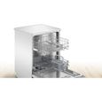 Lave-vaisselle pose libre BOSCH SMS2ITW45E SER2 - 12 couverts - Induction - L60cm - 48dB - Blanc-7