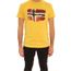 t shirt homme jaune