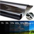15 percent -Film noir de teinte pour vitres de voiture, 300x50cm, 5% 50% rouleau de Film autocollant pour vitres de voiture, protect-0