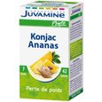 Juvamine Perte de Poids Konjac Ananas 42 gélules-0