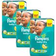 Maxi Giga Pack 168 Couches Pampers Baby Dry taille 5+-0