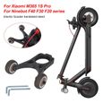 Support Roues Auxiliaires Pour Trottinette électrique Xiaomi M365 Et Ninebot F - En Alliage D'aluminium, Avec Patins Caoutchouc - Pour Rangement Et Transport