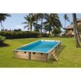 Piscine bois rectangulaire