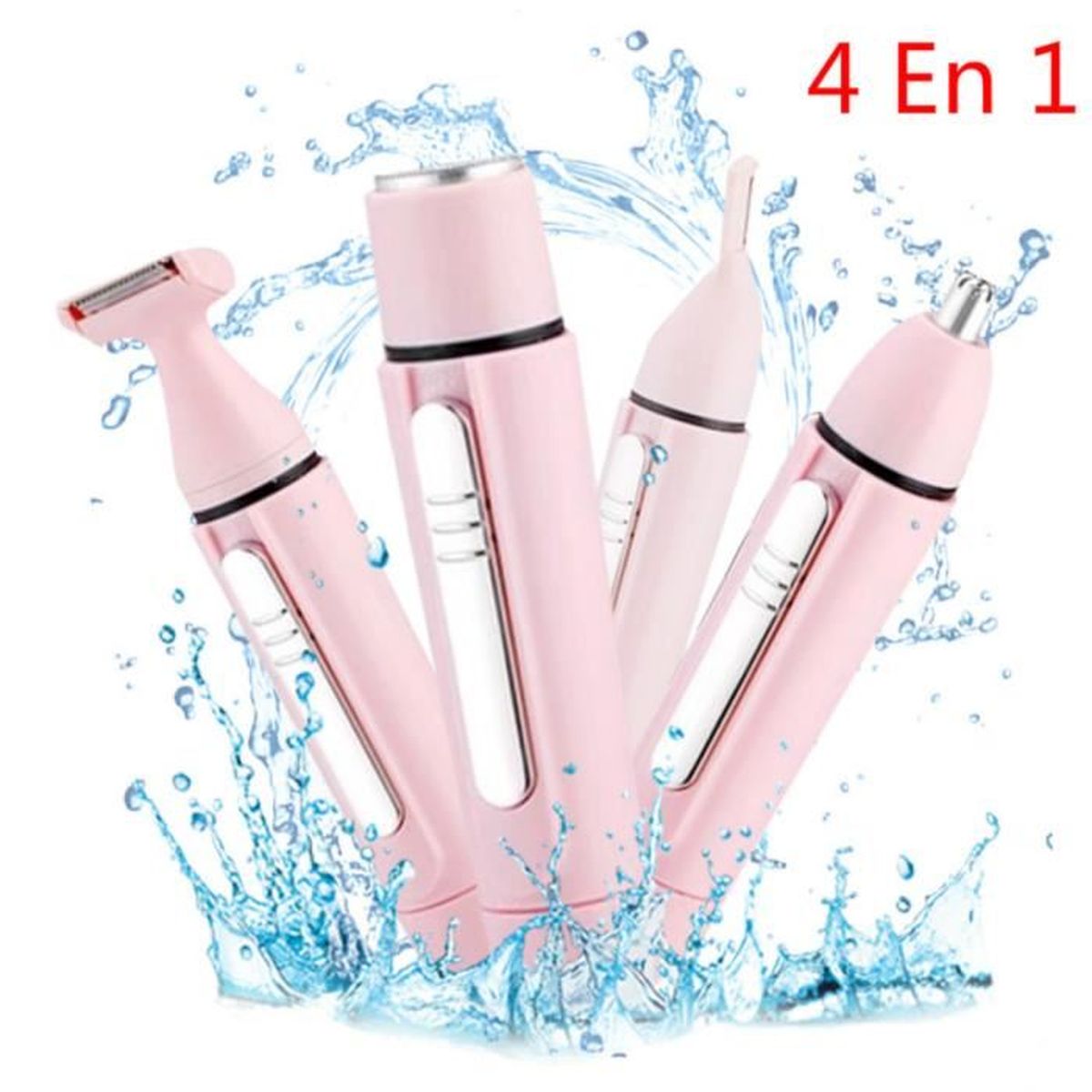 Épilateur Facial, Épilateur 4 En 1 Kit Kit D'épilateur Électrique, Pour