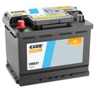 BATTERIE EXIDE EXCELL L2 12V 62AH 540A 242X175X190 +G EB621
