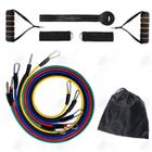 HIGH-TECH & BIEN-ETRE HTBE® Jeu de cordes de tension 11 ensembles d'appareils d'entraînement multifonctionnels pour la sculpture du corps des sports de gy