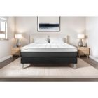 VITALIT Ensemble Matelas Sommier 200x200 cm - Vital Soft Noir