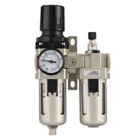Régulateur de pression d'air comprimé AC3010-03 Filtre en alliage d'aluminium 3-8 " -WER