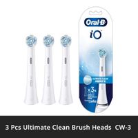 Brosses à dents,Têtes de brosse à dents électrique Oral B, série iO, dents Super propres, dents blanches, tête de - CW3 WT[A760]