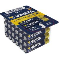 VARTA - Pile alcaline longlife LR03 AAA X24 big
