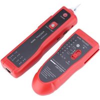 Traceur de câbles Kit de test de câble téléphonique Détecteur de ligne multifonction Instrument de mesure de fil pour