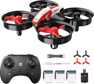 Drone Enfant Mini RC – 3 Batteries, Mode Sans Tête, Retournement 3D, Sécurité Hélices
