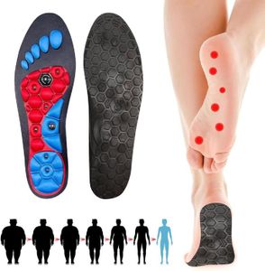 Semelles Magnétiques 71Nmly - Acupression, Gel - Pour Pieds Plats, Confort - Homme/Femme - Lavables