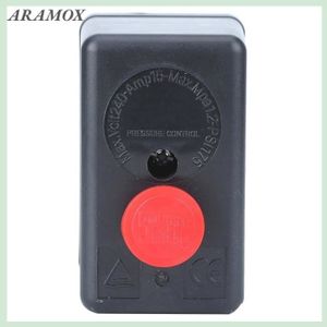WiMas Compresseur Air Pressostat 4 Trous 220V 20A - Valve Commande Réduction Pression Rapide 90-120 PSI
