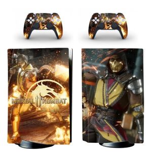STICKER - SKIN CONSOLE Mortal Kombat 11 PS5 Disque Édition Peau Autocolla
