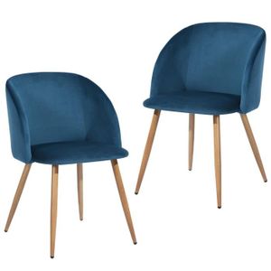 Fauteuil Velours Bleu Achat Vente Pas Cher