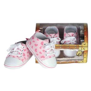 BASKET Chaussures bébé - BB&CO - Coffre trésor - Baskets souples et confortables - Roses
