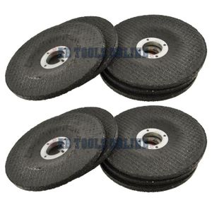 Lot De 10 Disques De Meulage Métal Pour Meuleuse D'Angle - 10,4 Cm, Alésage 6,35 Mm - Nettoyage, Décapage, Ébavurage - 5