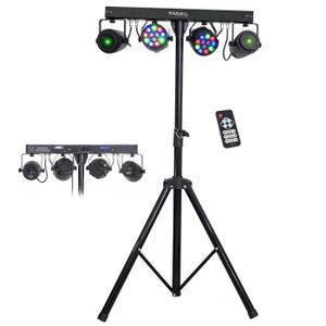 COMBOLED-RB AFX JEUX DE LUMIERE + LASER ROUGE ET BLEU - Effet à Led et à  lampes IBIZA LIGHT pas cher - Sound Discount