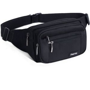 FREETOO Sac Banane Homme Ville De S/écurit/é pour Voyage Ou Outdoor Sport Waist Pack Fanny Pack pour Vie Quotidienne Ou Randonn/ée