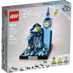 ASSEMBLAGE CONSTRUCTION LEGO® Disney Le vol de Peter Pan et Wendy au-dessu