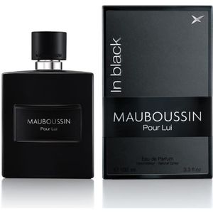 EAU DE PARFUM Mauboussin - Pour Lui In Black 100ml - Eau de Parfum Homme - Senteur Boisée & Orientale