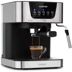 MACHINE A CAFE EXPRESSO BROYEUR Klarstein Arabica Machine à expresso – 1050 W, 15 