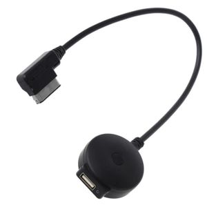 Qiilu USB Musique Interface AMI MMI AUX MP3 C/âble Adaptateur Pour Audi A3 S4 A5 S5 A6 S6 A7 A8 Q5 Q7 R8