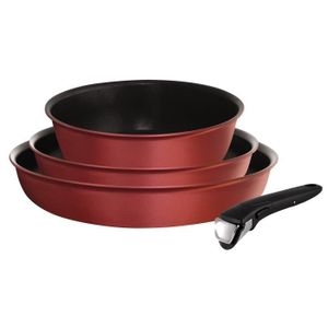Tefal B3130762 Essential Chef DE France Po/êle Rouge